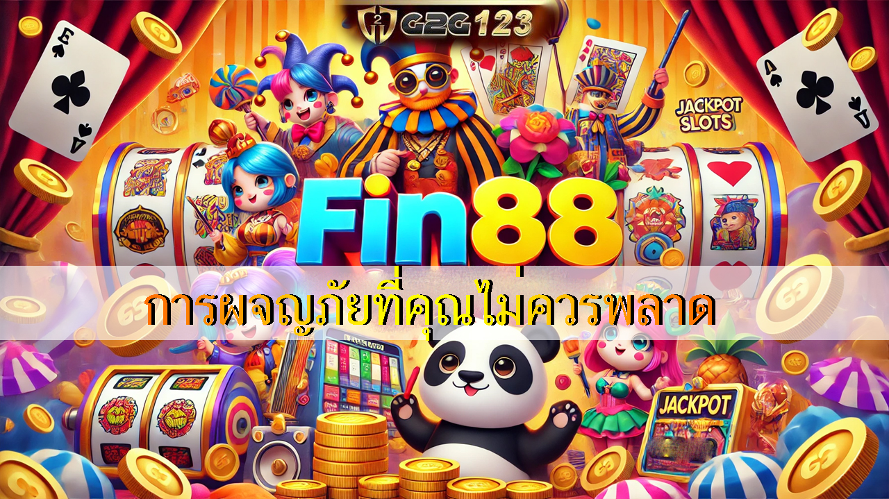 FIN88 เกมสล็อตคือคำตอบที่คุณกำลังหา เกมนี้ไม่เพียงแต่จะทำให้คุณเพลิดเพลินมีโอกาสที่จะชนะรางวัลใหญ่ในทุกการหมุนเป็นการผจญภัยที่คุณไม่ควรพลาด