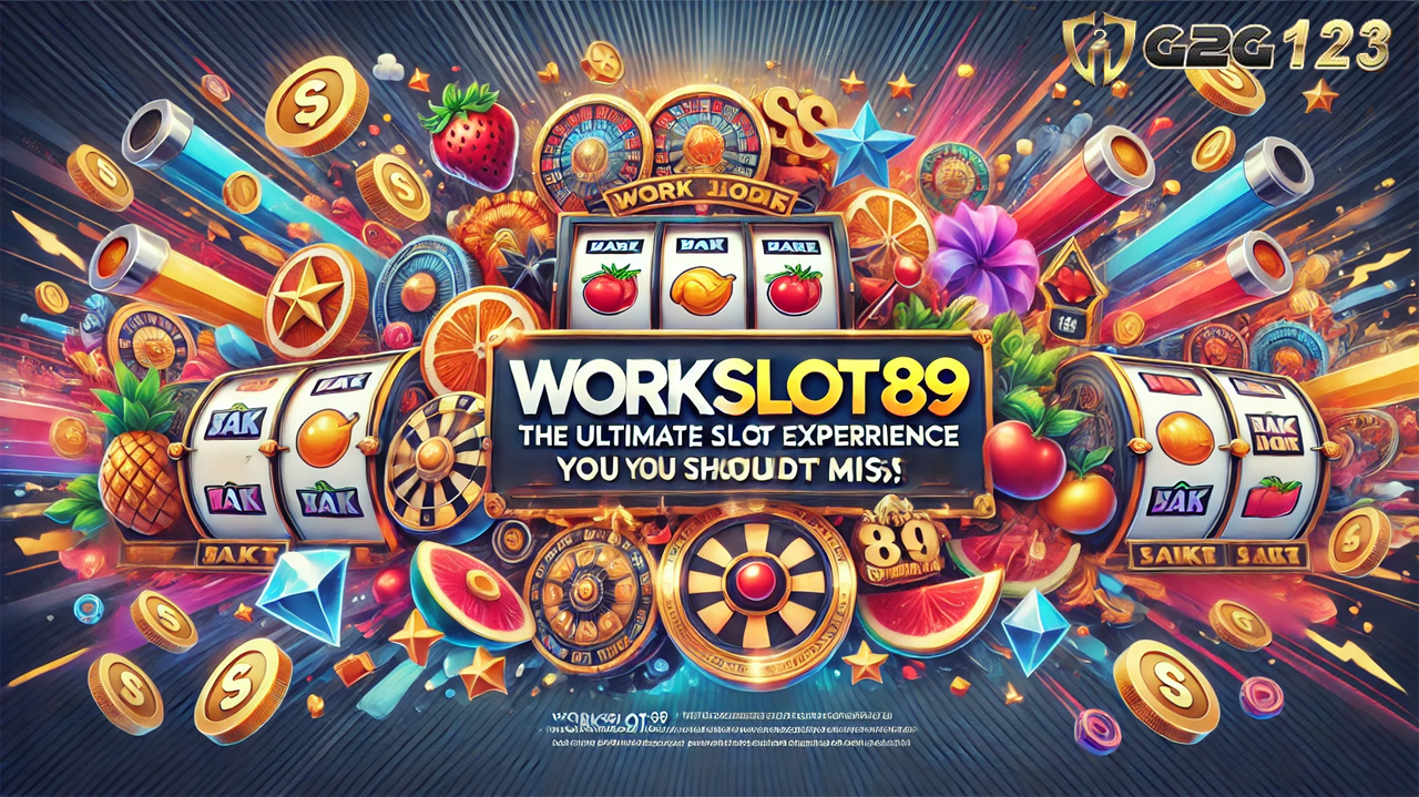 เว็บ Workslot89 คือตัวเลือกที่คุณไม่ควรพลาด เราจะพาคุณไปพบกับประสบการณ์การเล่นสล็อตที่ไม่เหมือนใครและเต็มไปด้วยความสนุกสนาน