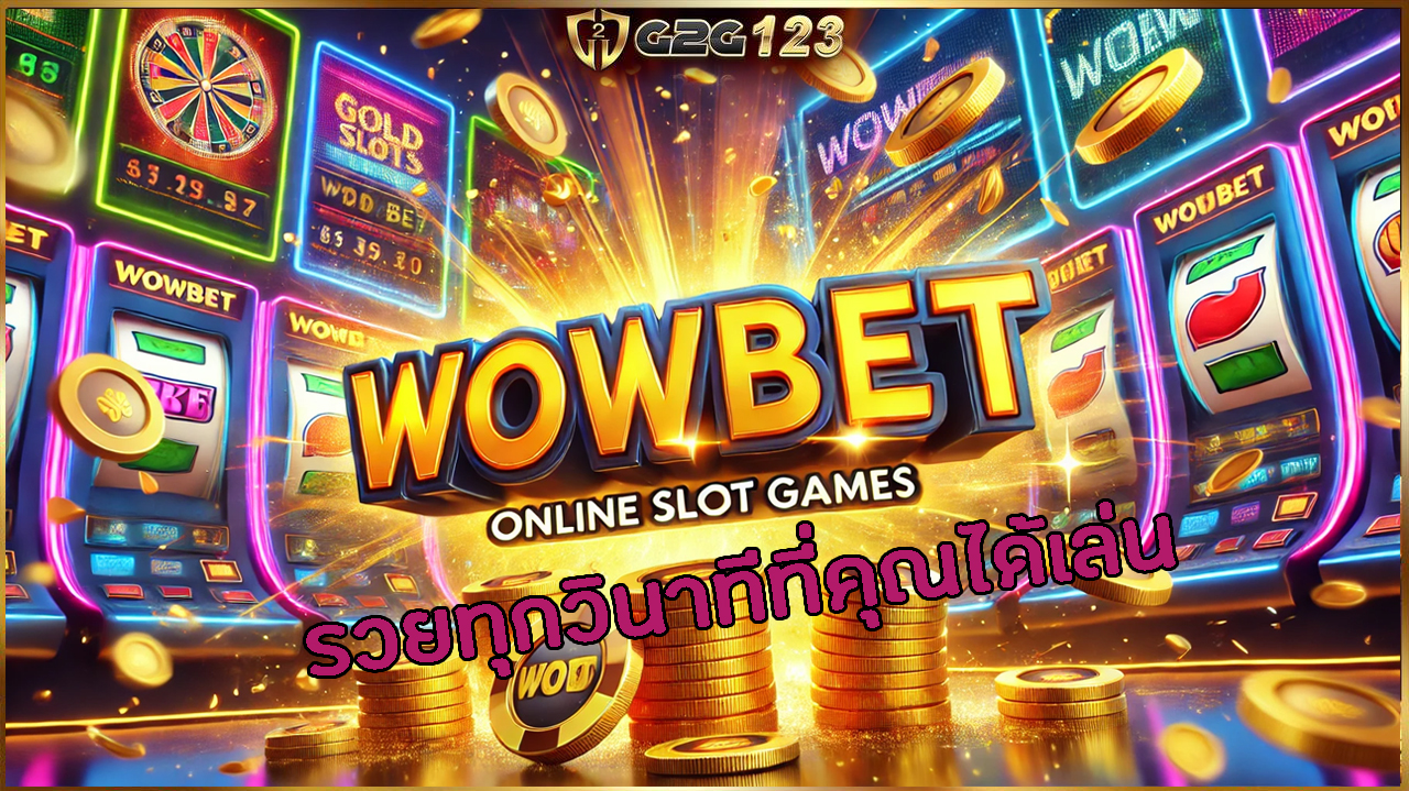 โอกาสในการชนะรางวัลใหญ่ Wowbet777 นำเสนอประสบการณ์การเล่นสล็อตที่ไม่เหมือนใคร ซึ่งจะทำให้คุณติดใจและไม่อยากพลาดทุกวินาทีที่คุณได้เล่น