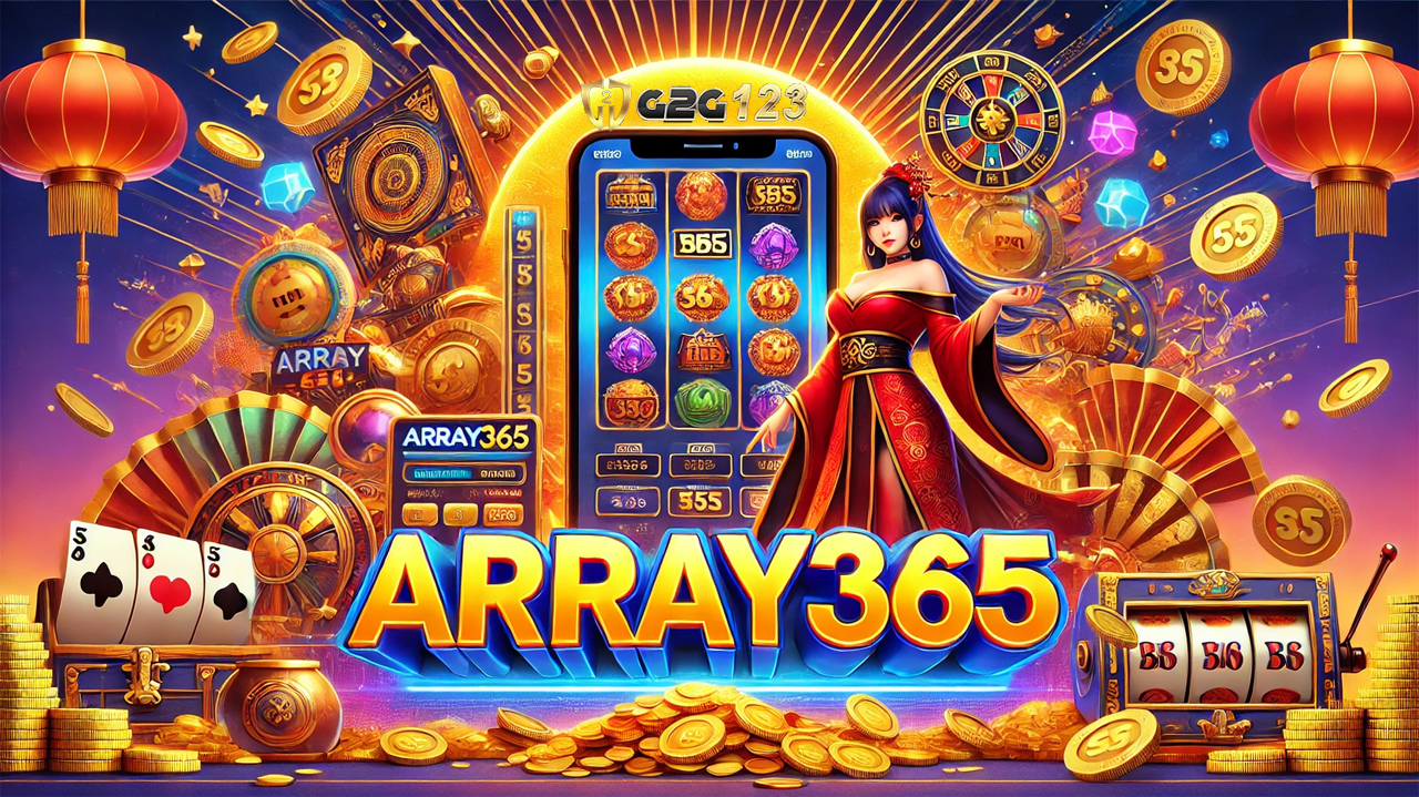 สำหรับผู้ที่ต้องการสร้างรายได้จากการเล่นเกมสล็อต เว็บ Array365 มอบความสนุกสนานเละเปิดโอกาสให้คุณทำเงินได้อย่างแท้จริง